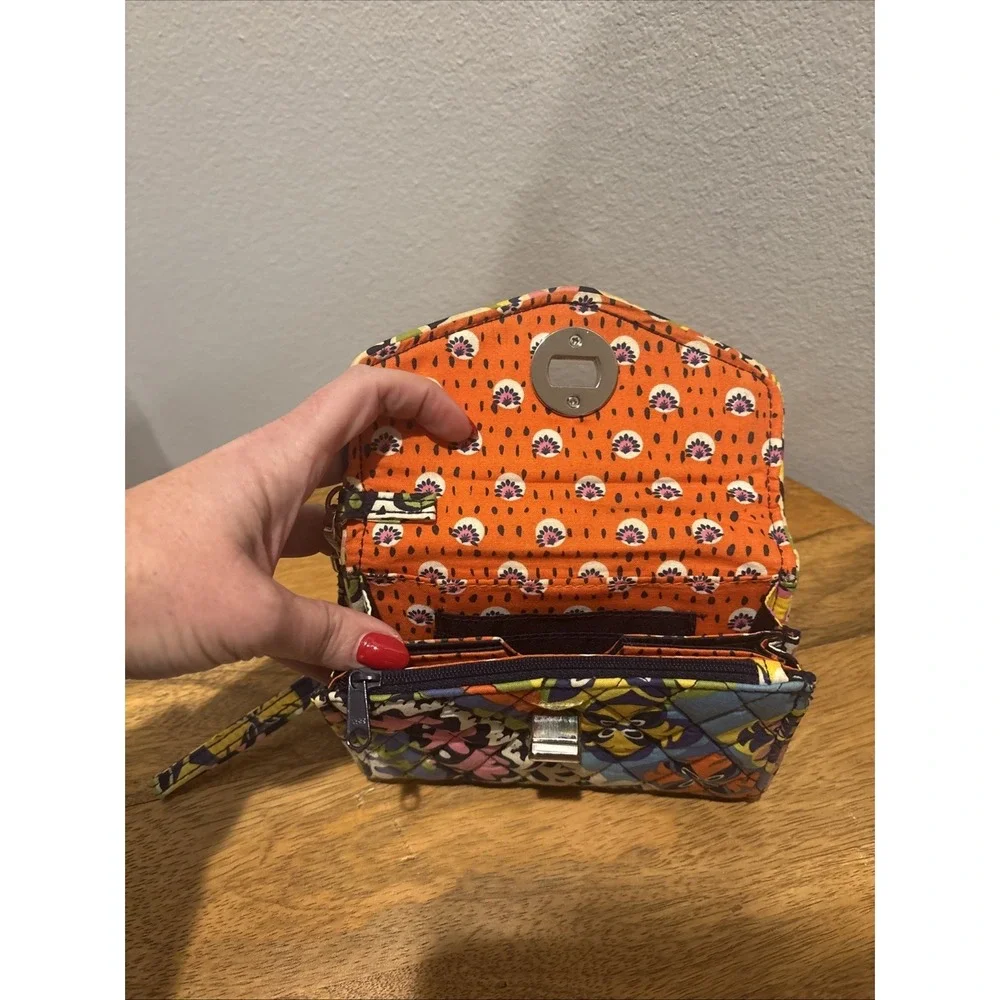 VERA BRADLEY~Rio~ Turnlock Wallet/Wristlet/Clutch/ Card Holder ~Retired